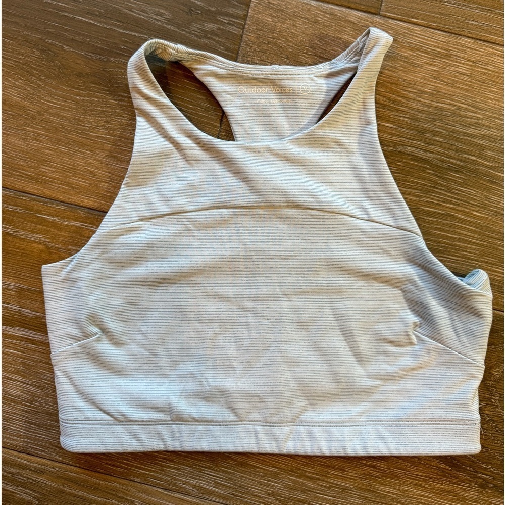 Outdoor Voices longline bra size medium